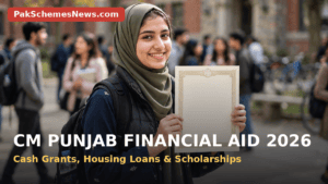 CM Punjab Financial Aid Program 2026 benefits — scholarships, housing loans and cash grants