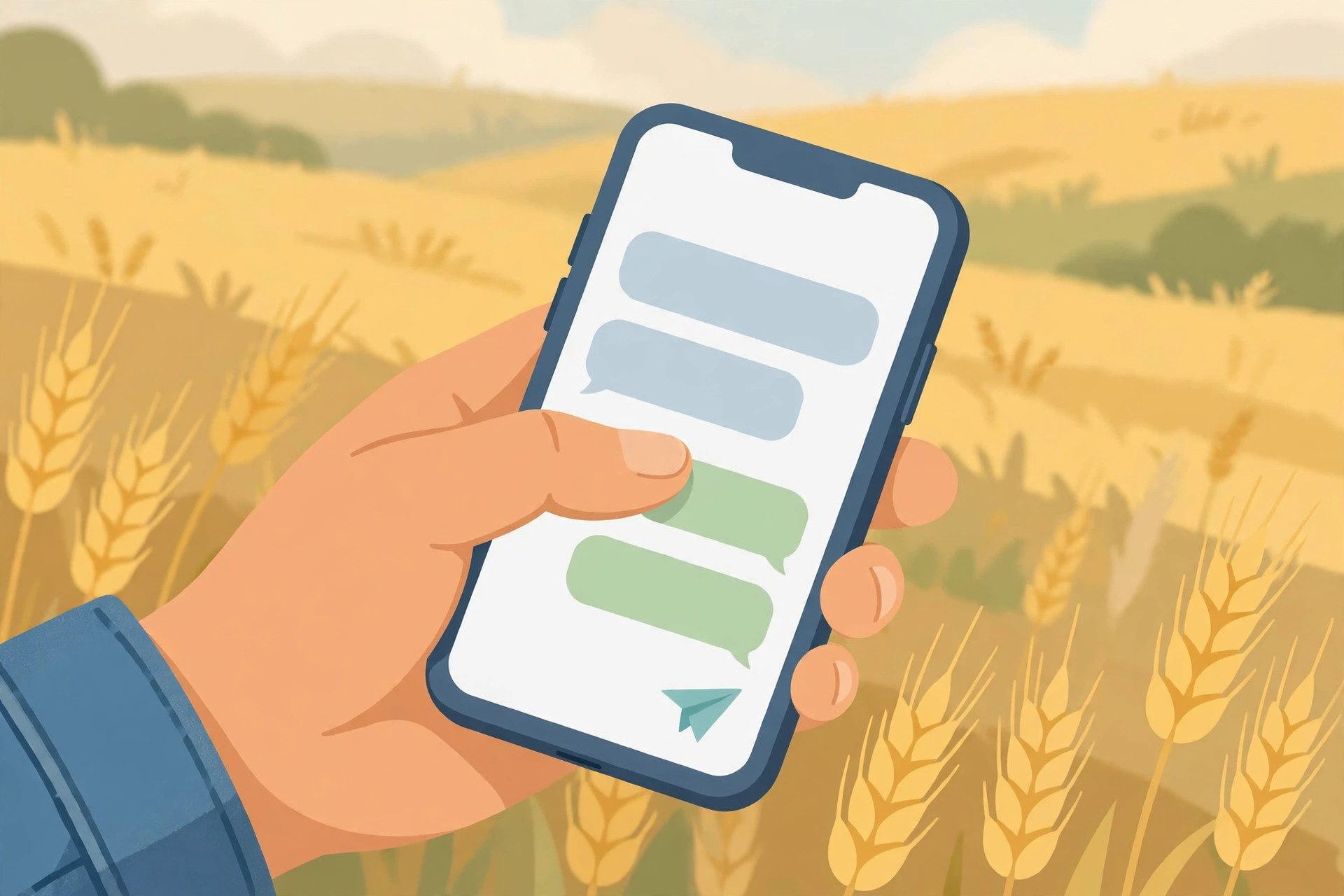 Step-by-step Kisan Card 2026 registration process through SMS 8070 and Bank of Punjab verification