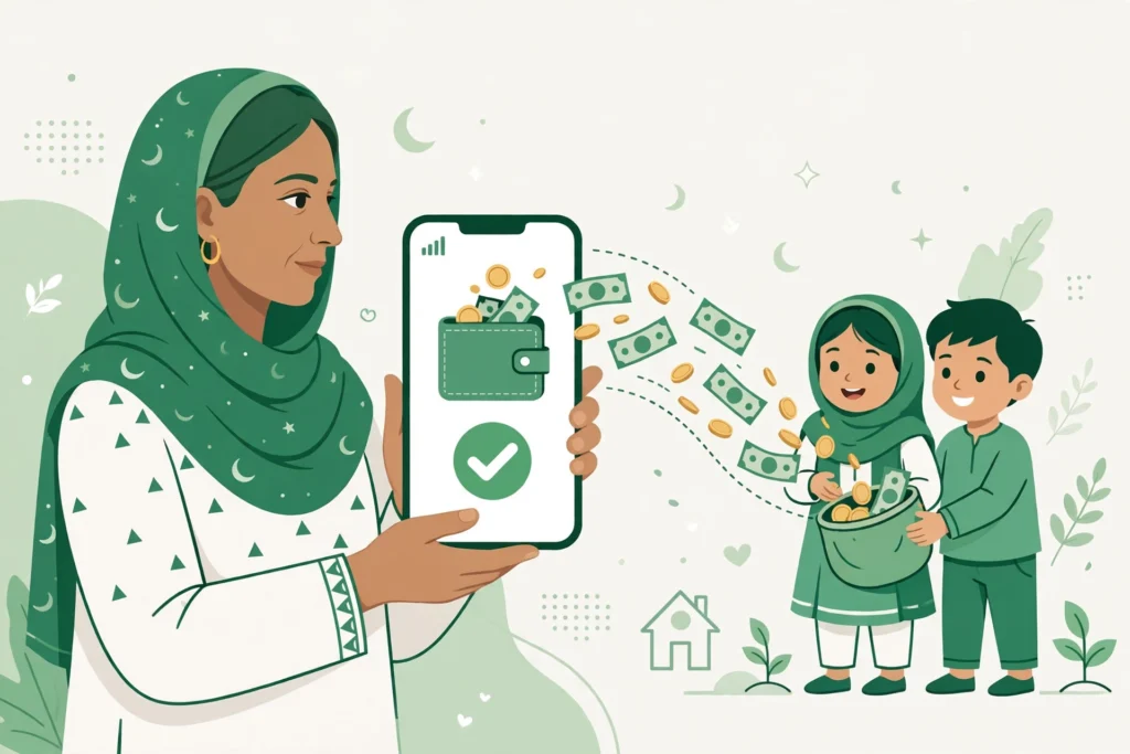 BISP 2026 digital wallet payment system for Benazir Kafaalat beneficiaries