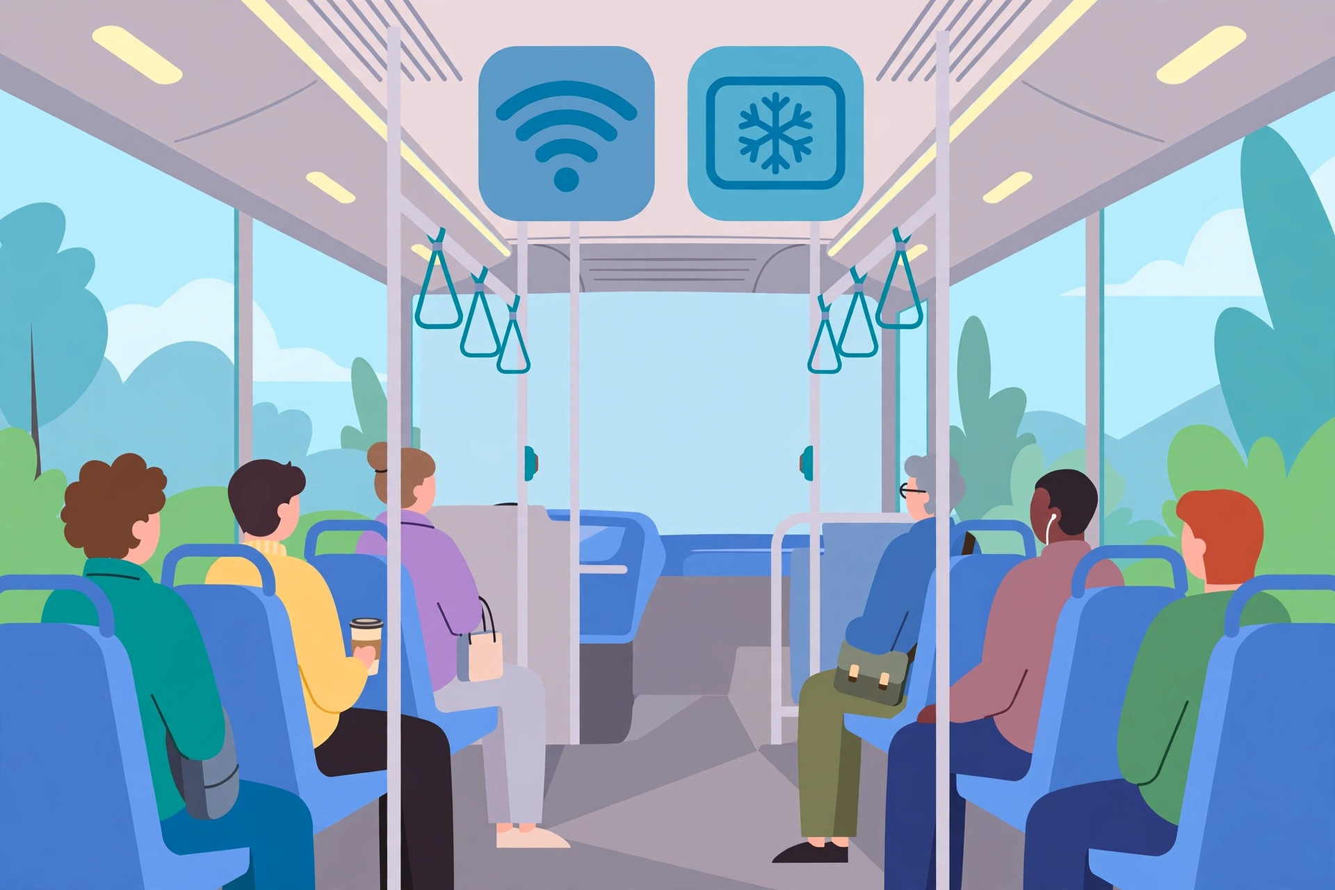 Punjab electric bus service 2026 Rs 20 fare free travel students women