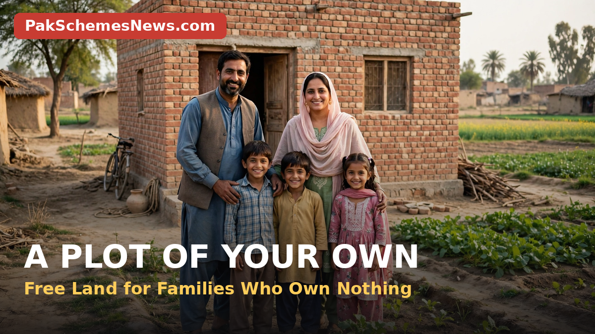 Apni Zameen Apna Ghar 2026 benefits free plot for landless families in Punjab